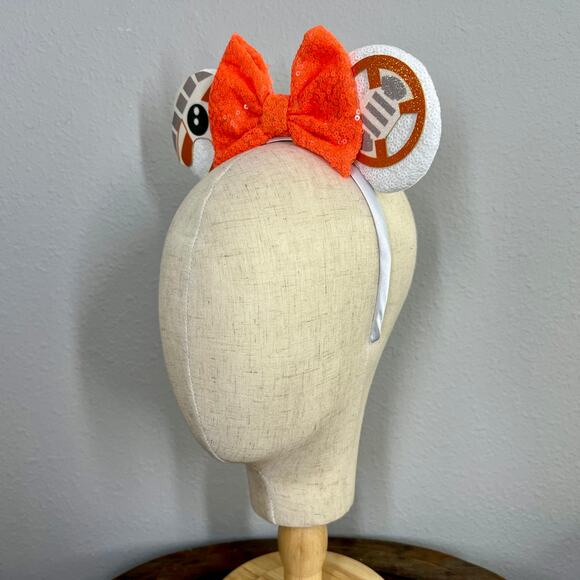 BB-8 Minnie Ears | Disney Star Wars-Inspired Droid Mouse Ears Headband - Picture 3 of 5